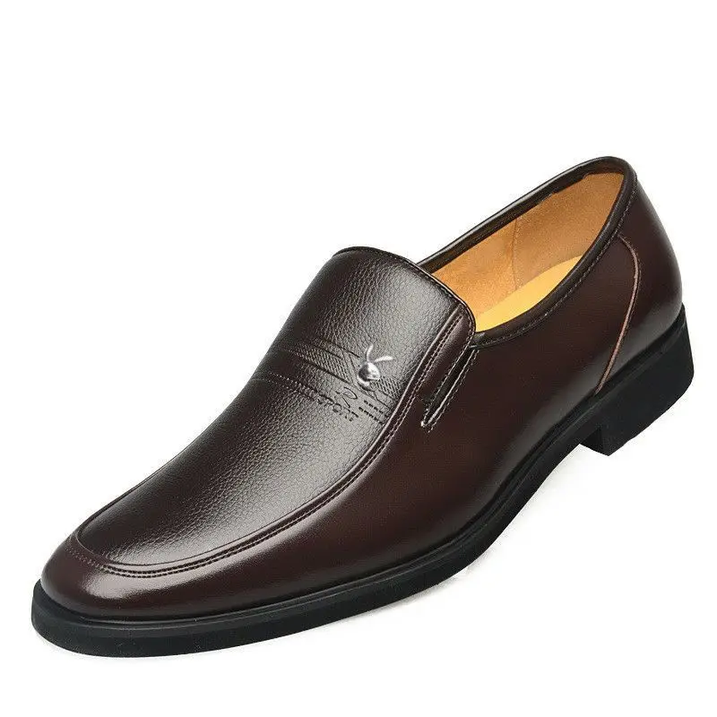 
Two Layer Cowhide Pu Lining Shoes Men Formal Leather Men Leather Shoes 