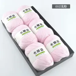 Import Manufacturer hand knitting  Angora rabbit velvet cotton crochet blended yarn free sample
