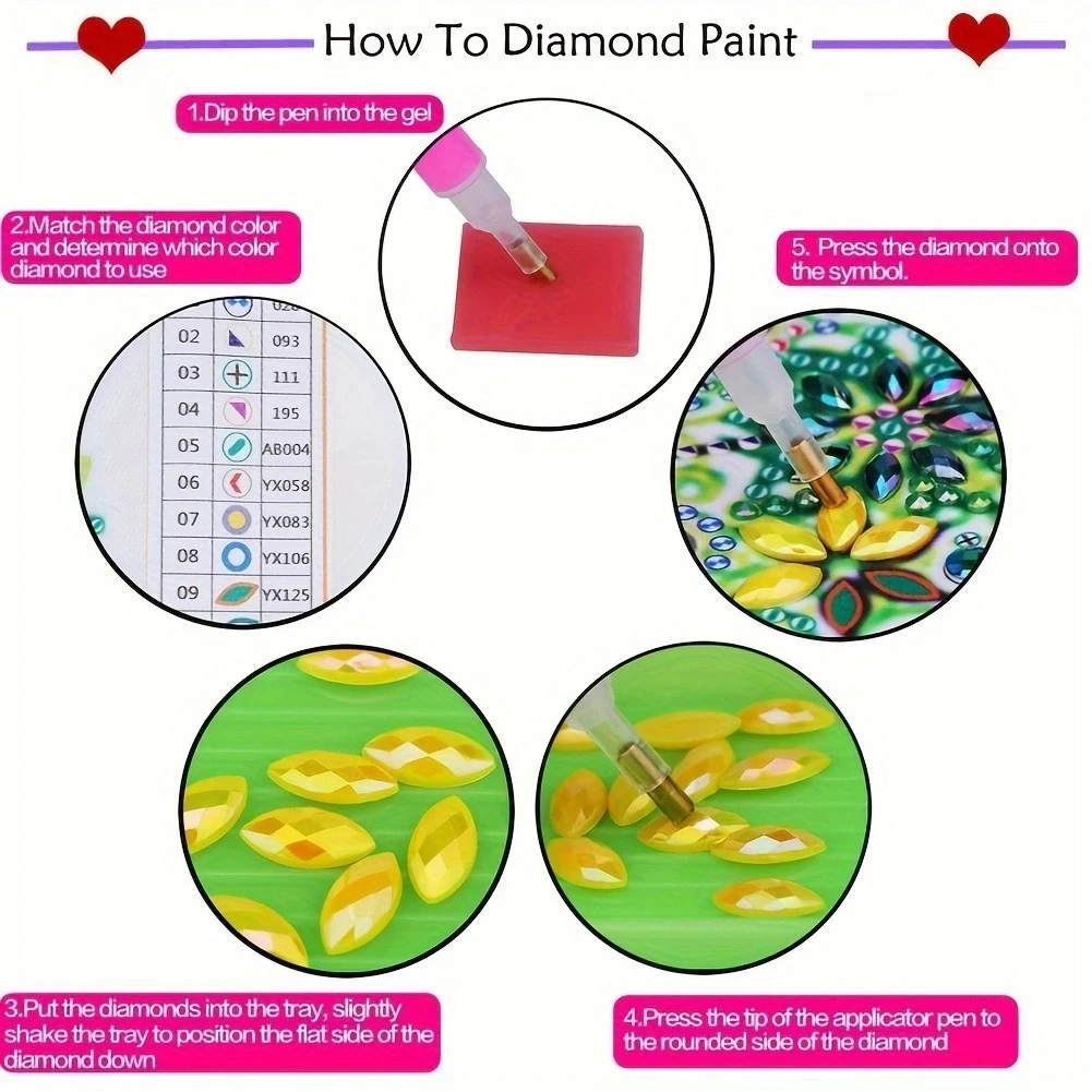 1PC 40*40CM Full Round Divine Dragon Diamond Painting Set DIY 5D Acrylic for Home Decor