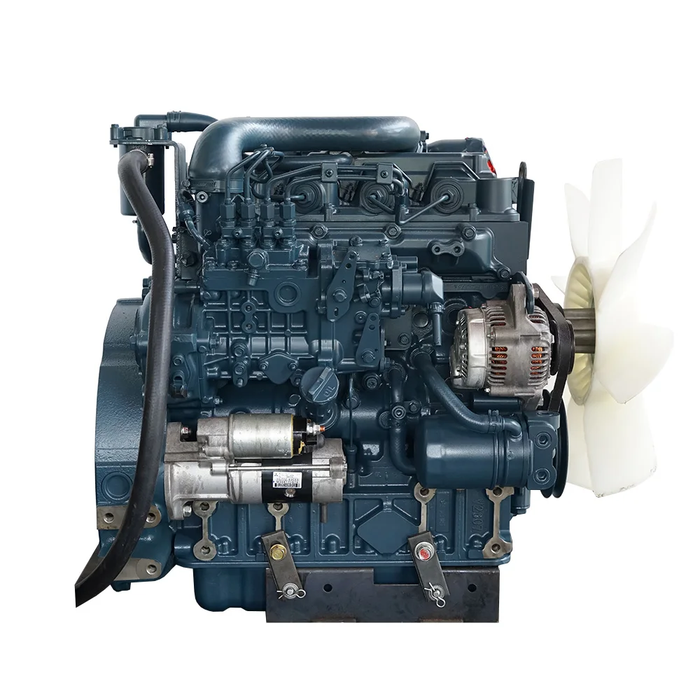 Сборка двигателя экскаватора сборка для Kubota V2607