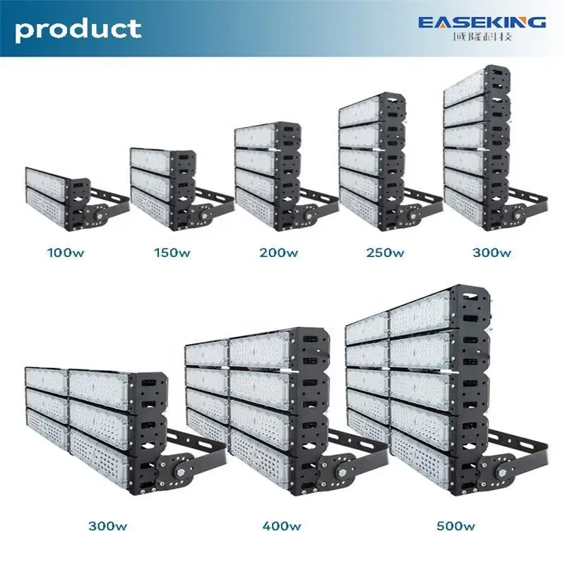 High heat conduction frame adjustable modular design 110V/220V 400W/500W LED tunnel light