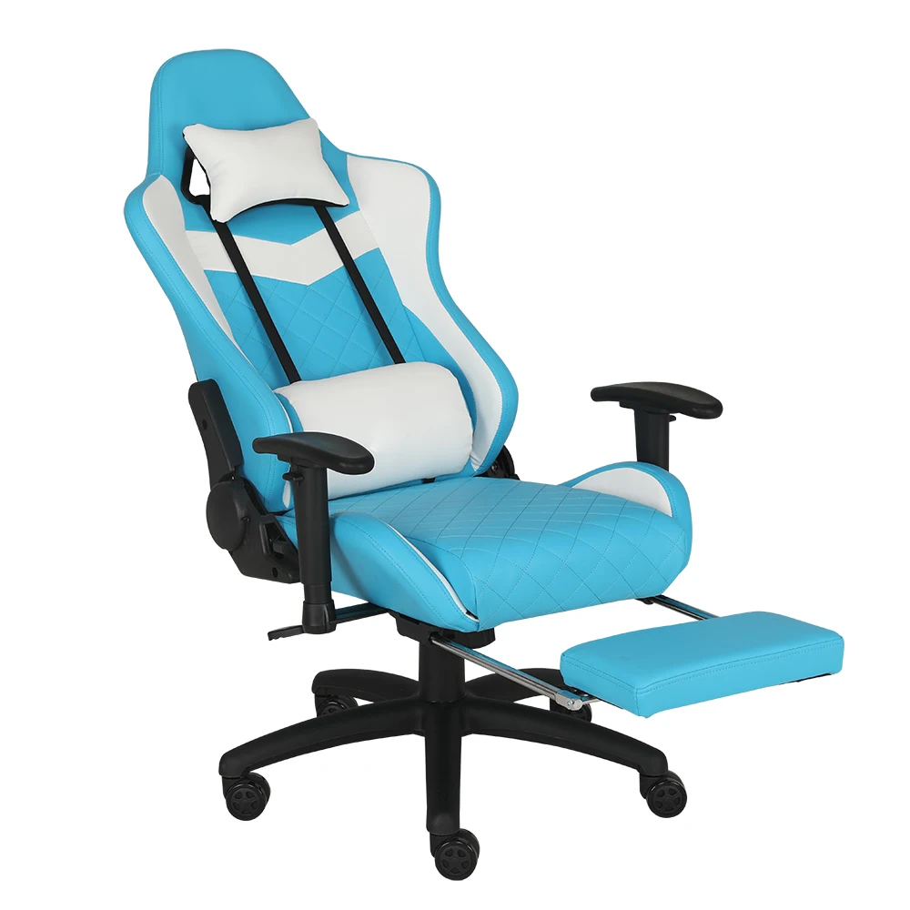 
Racing Gaming Chair PU Leather Ergonomic Design Racing Chair High Back Computer Chair 
