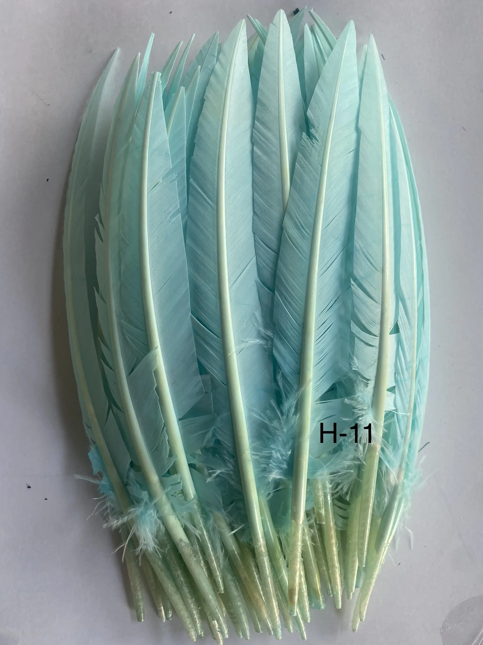 Pink Quill Turkey Feather For Craft DIY Headdress Hat Hair Costume Cosplay Accessory Carnival Party Wedding Home Floral Decor