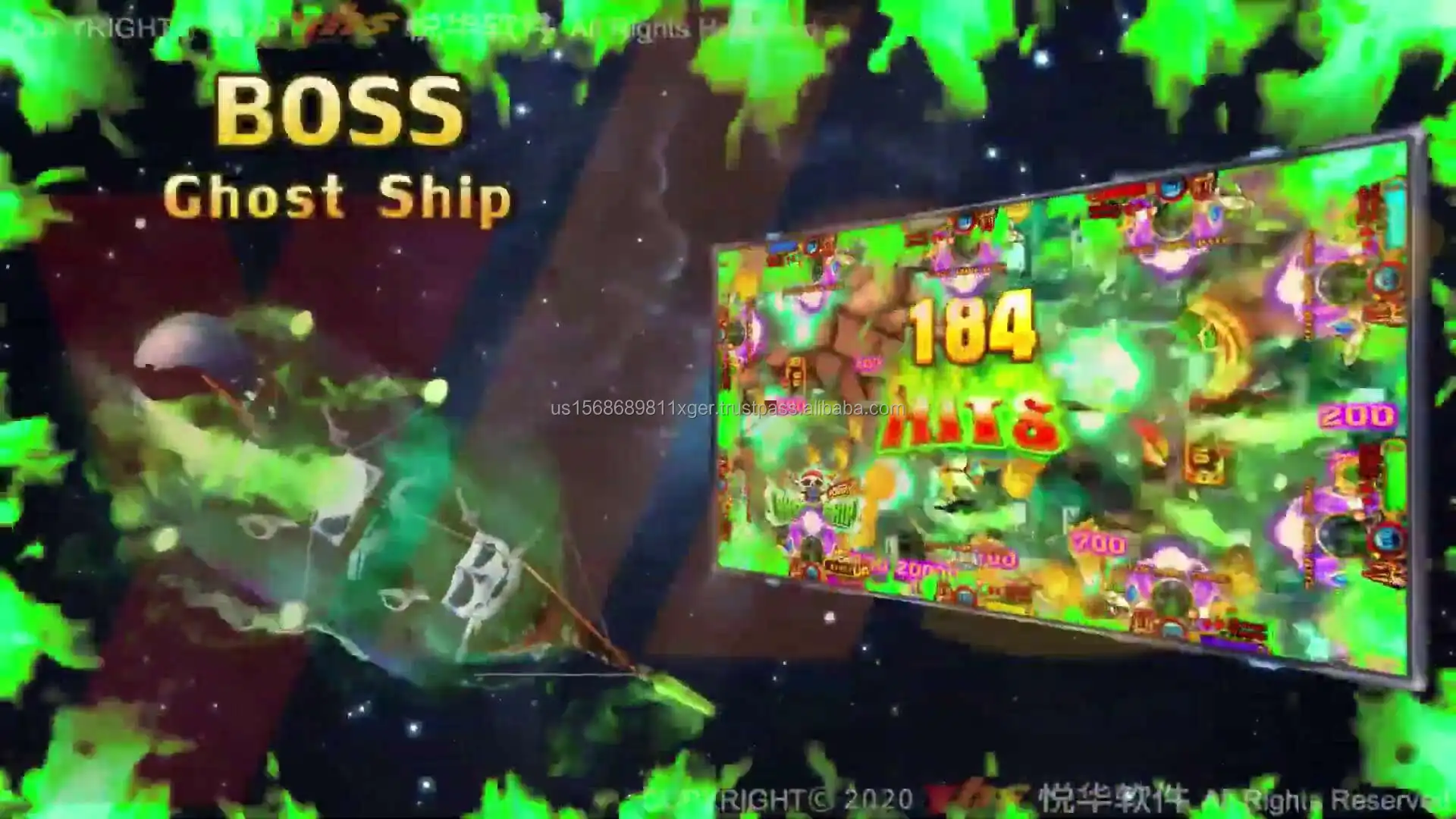 USA Most Popular 2-10 Players Luxury Ocean King 4 Brand New World Fish Game Machines for Sale King Kong 2