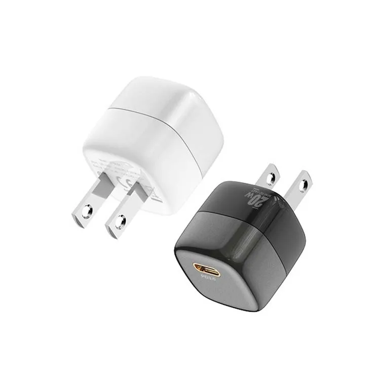 Pogo  New Technology USB Type C Portable Charger Mini PD 20W Gan Charger EU US For Mobile Phone