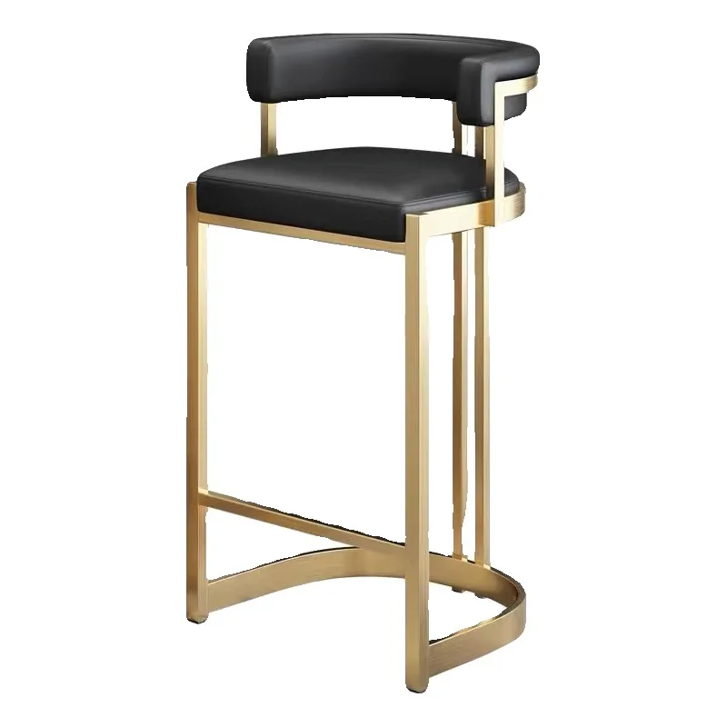 Modern Luxury High Quality Kitchen Plastic Bar Stools High Chair For Counter Bar