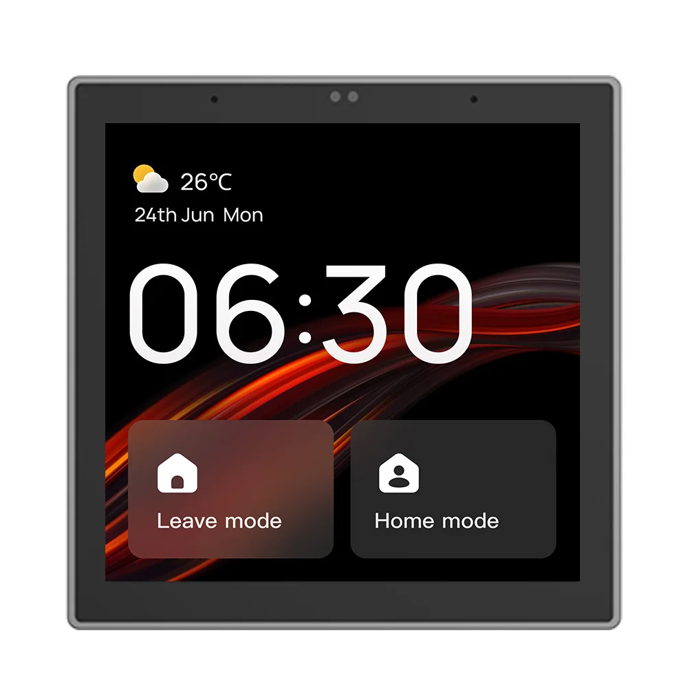 4 Inch Asian Tuya ZigBee 3.0 Home Automation Gateway Panel Control Tuya Smart Devices And Scenes