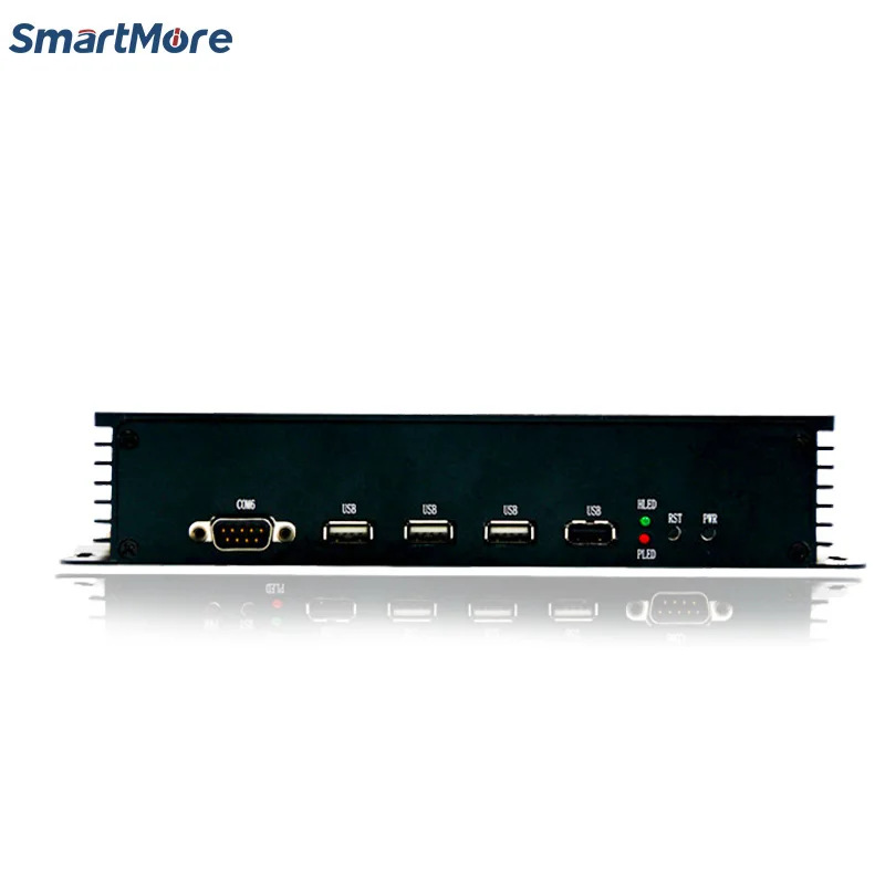 SmartMore OEM панель прочный край встроенный мини Itx Win геймерский корпус без вентилятора Промышленный ПК Мини