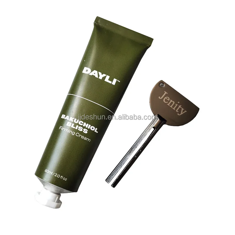 Cosmetic Packaging Handcream Aluminium Tube Balm Oil Metal Container Aluminum Collapsible Tubes Turn Key