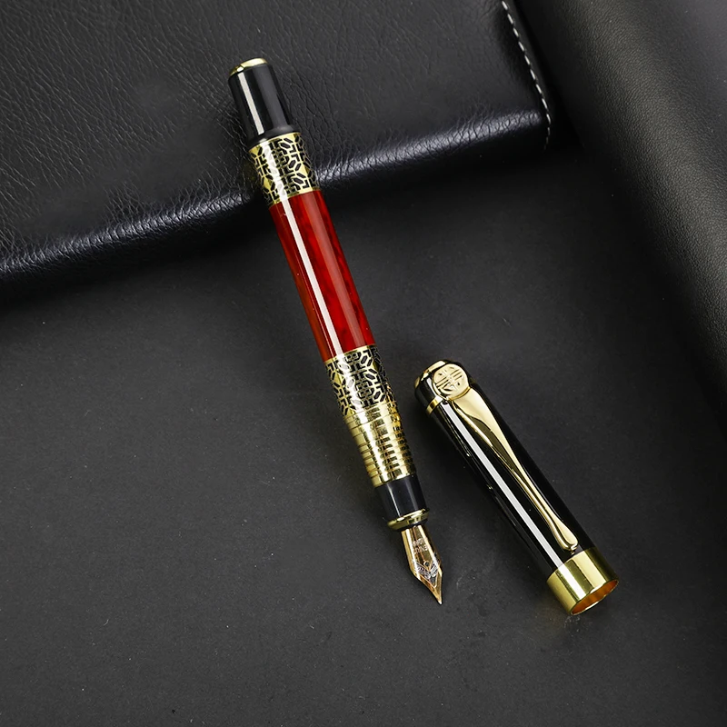 Wholesale Luxury Fountain Pen High Quality Classic Style Metal Pen Business Gift Custom Pens With Printing Logo