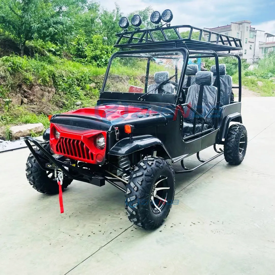 Мини-Джип горячая Распродажа 250cc 4x4 бензиновый/Электрический внедорожный багги для продажи