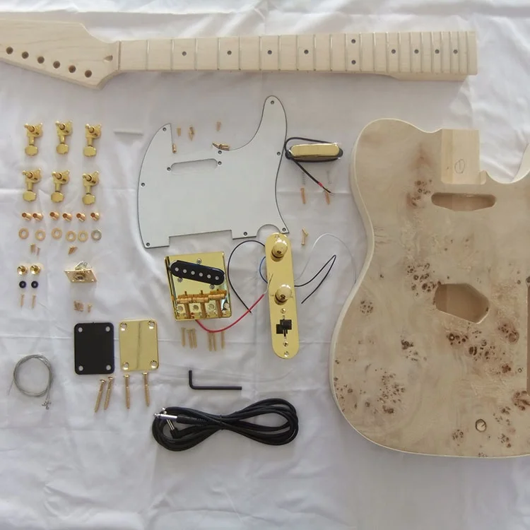 Universal Exercise Instruments Electric Lightweight Body Guitar Electric Guitar Diy Kit
