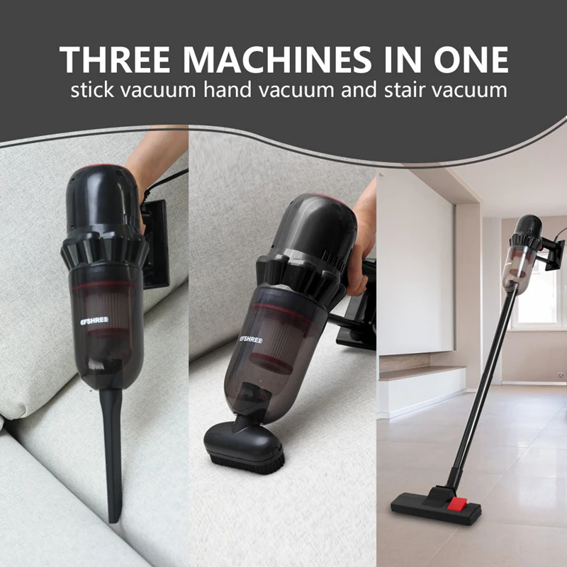 New Design Electric Brush Motor Dry Vacuum Cleaner Handheld Vacuum Dryer Hepa Use Cleaning Appliances Household Wired Home Use