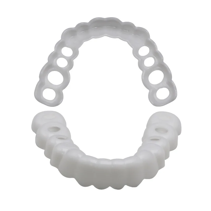 Silicone material 100% brand new and high quality simulated whitening braces shiny smile wholesale price for home use