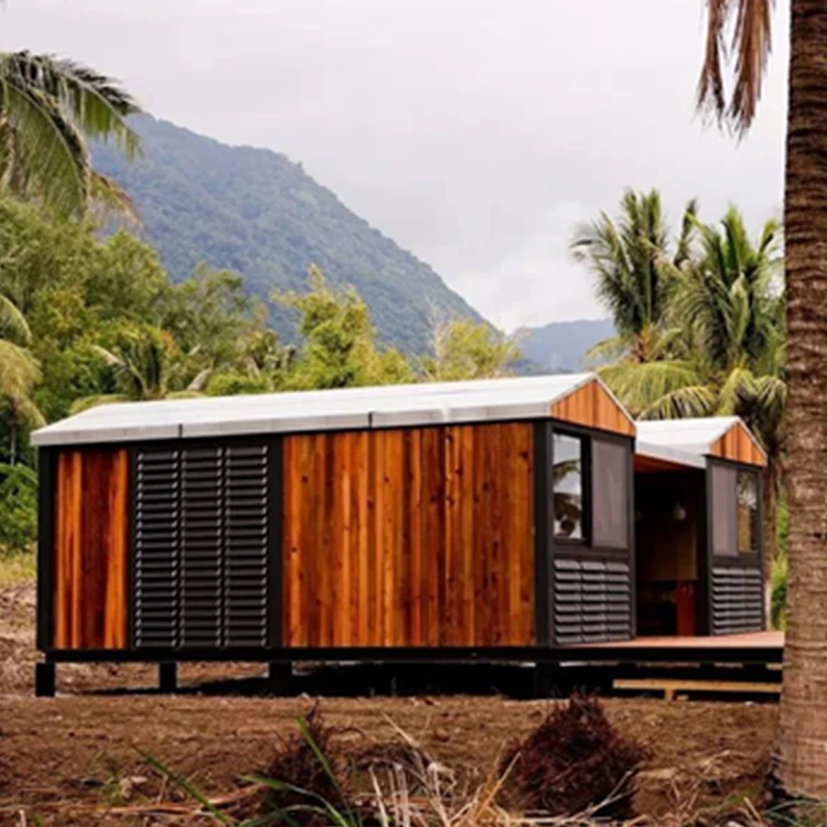 2020 Luxury hous light steel korea style folding concrete huses kit prefab shipping container houses