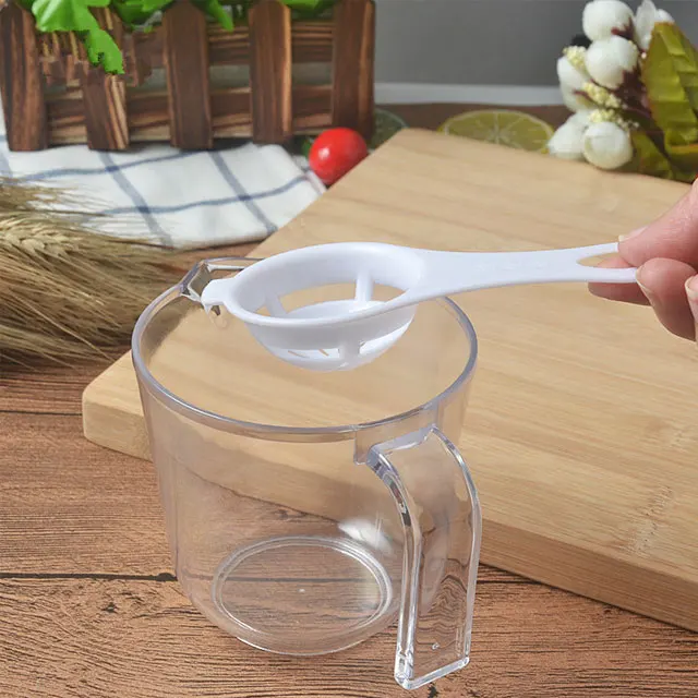 Egg Yolk White Separator Divider Extractor Filter Strainer Tool Kitchen Gadget