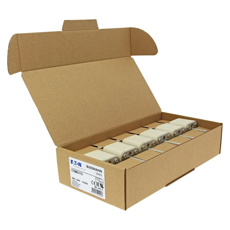 200A 690V Specialty Fuses 170M3115 Bussmann Fuse High Speed Square Body Fuse