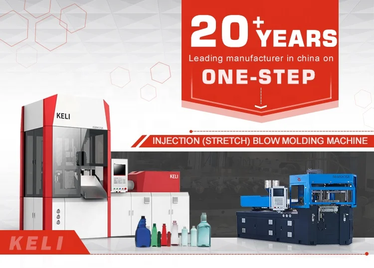 China manufacturer one step 4 station PET Bottle Blowing Machine Fully Automatic injection stretch blow molding
