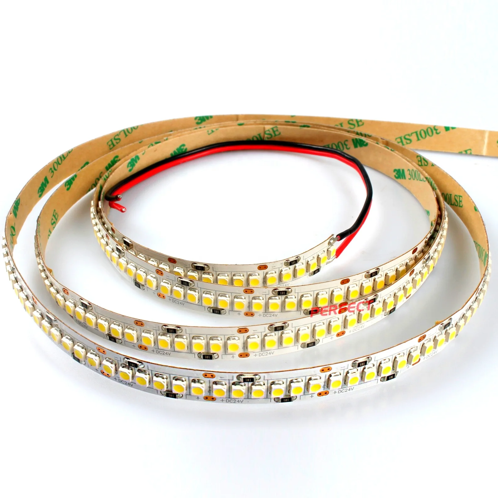 Светодиодная лента SMD 3528/2835 гибкая высокая яркость 12 В постоянного тока 19 2 Вт 1200 светодиодов отличная медная 80 световых струн медный провод 24 склад