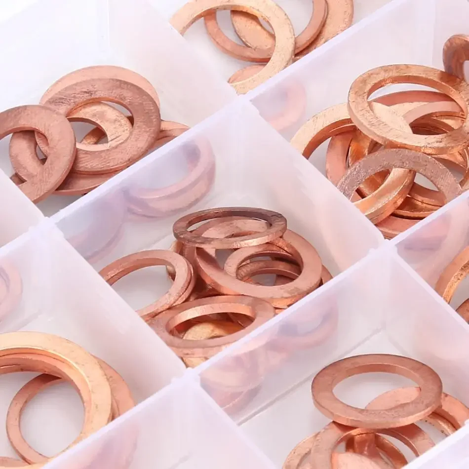Wholesale round copper flat washer M5 M6 M8 M10 M12 M14 M16 M20 large copper washer