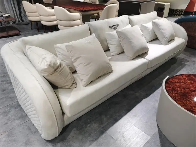 Luxury Modern Triple Sofa With Reversible Sofa Set For Living Room Office Apartment Minimalist Sofas Couches