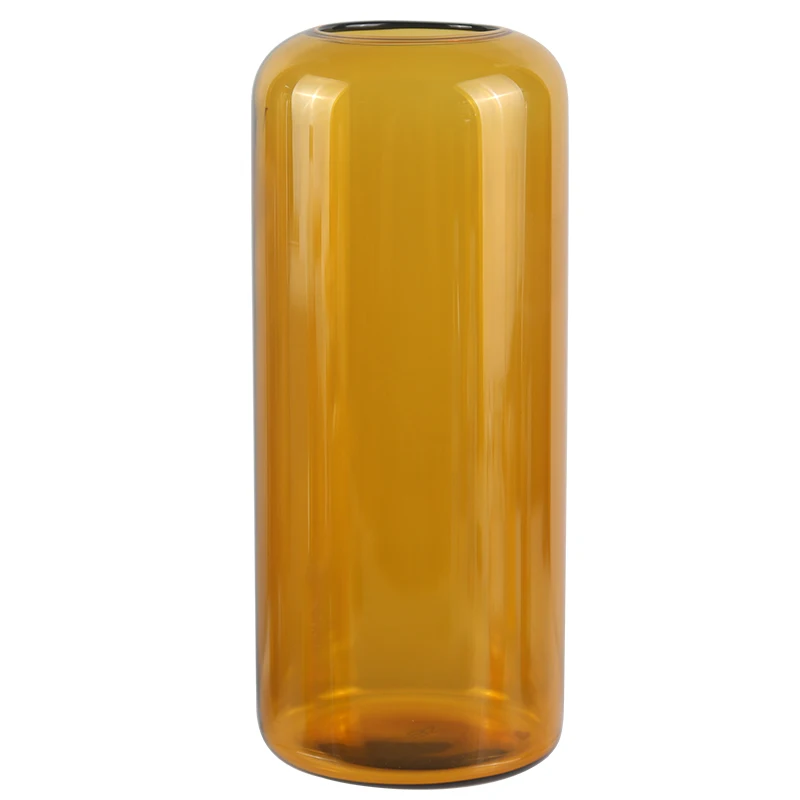 Современная Скандинавская легкая Роскошная стеклянная ваза для гостиной, кабинета, Цветочная композиция