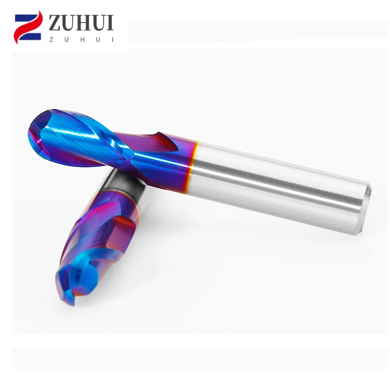 Wholesale Price Cnc Cutting Tool 55hrc 55hrc 60hrc 2 Flute 3 Flute 4 Flute Ball Nose Square Tungsten Solid Carbide Fresa De Meta