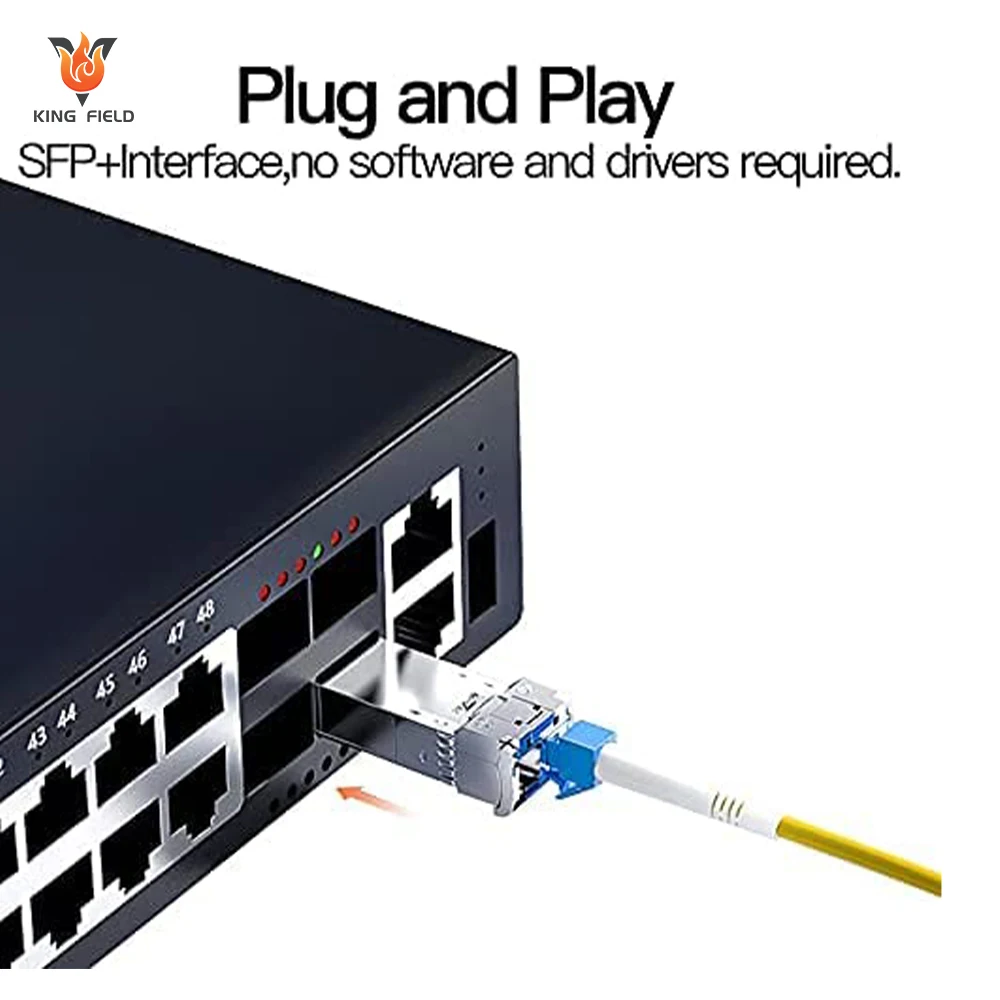 SFP-10g-Sr SFP+ 10g 850nm 300m Multimode LC Ddm Gigabit Ethernet Transceiver Modules Made in China