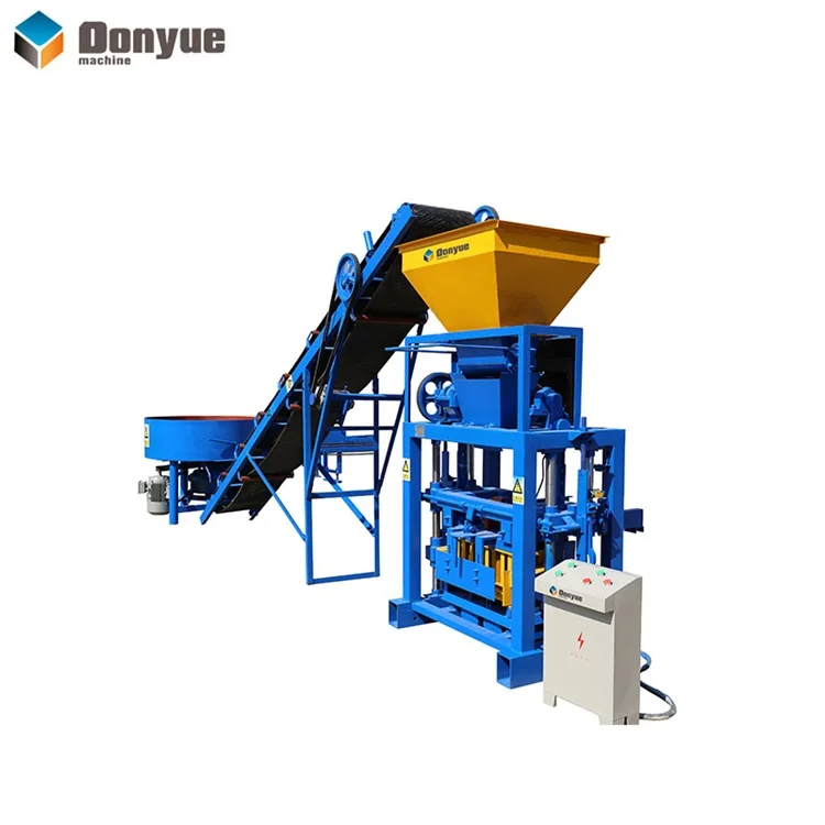 QT40-1 Good business ideas with small investment concrete interlock cement block making machine brick molding machine