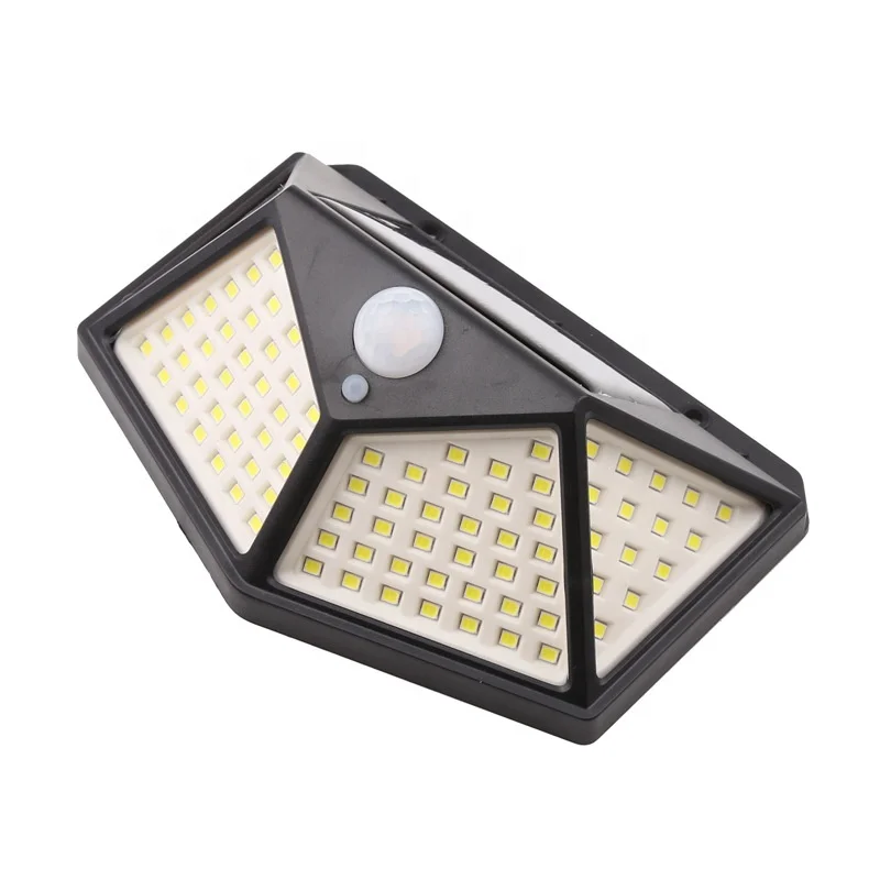 100 LED Solar Light PIR Motion Sensor Outdoor Solar Lamp IP65 Waterproof Wall Light Solar Powered Garden street light