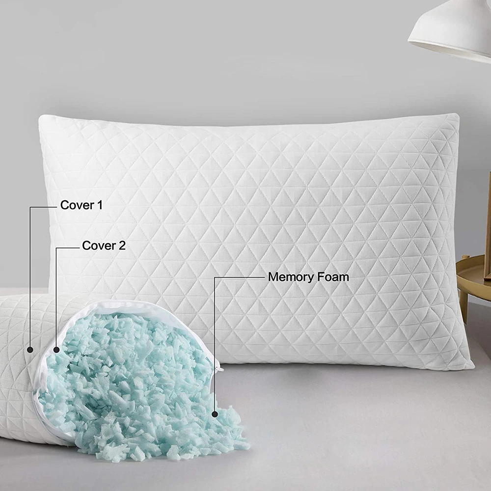 COOLING BEDREAMY memory foam chipped