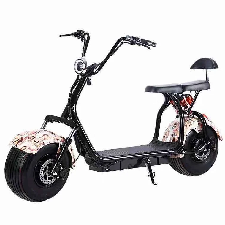 
Europe Warehouse Germany Citycoco Scooter 2000w 1500w Fat Tire Adult Electric Motorcycle with EEC 