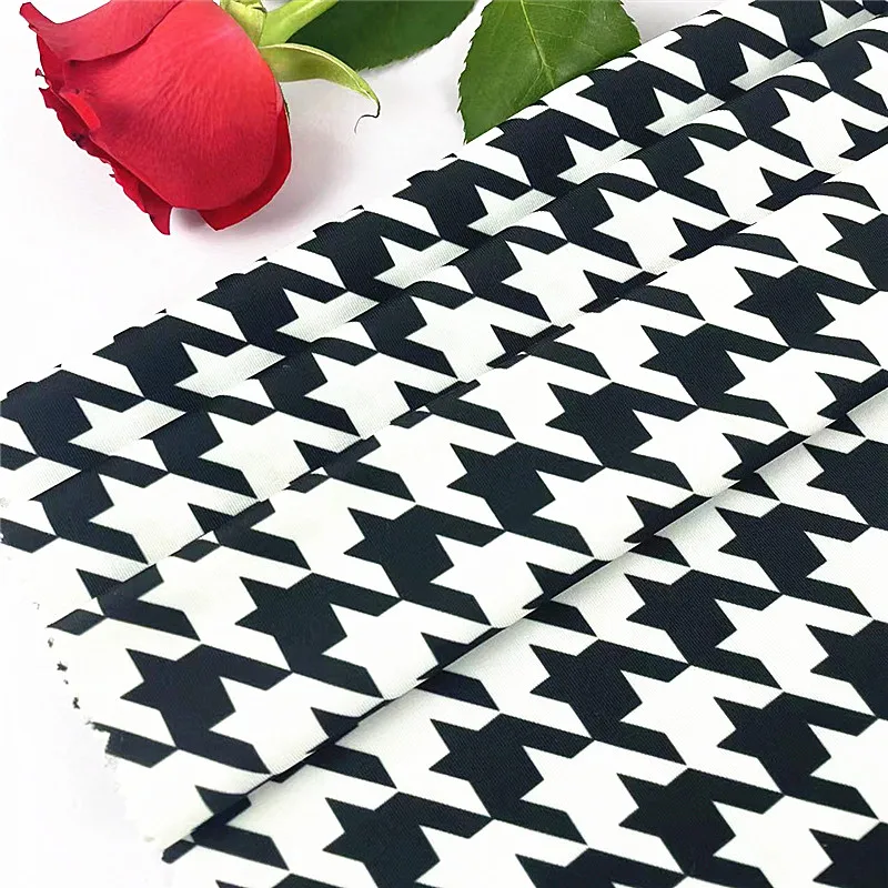 Трикотажная ткань из высокоэластичного полиэстера и спандекса с принтом для костюма, купального костюма, вечернего платья, танцевальной одежды, новинка 2022