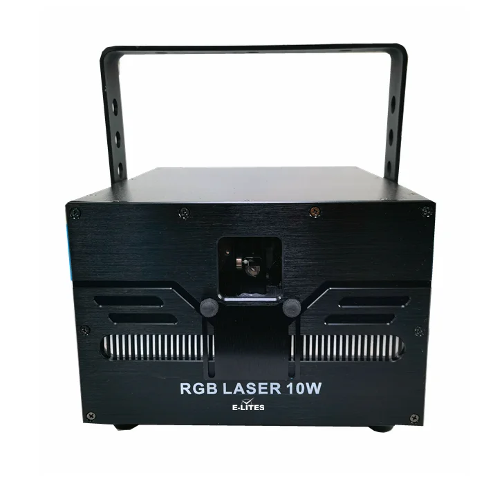 Newest 3D laser show projector 10w RGB Animation big power laser light