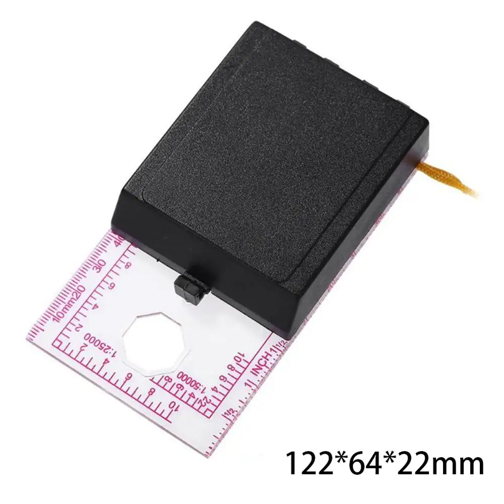 Tools Positioning Outdoor Map Compass With Mirror