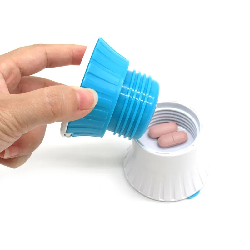 Medication Pill Crusher Pulverizer Cutter Splitter Grinder  Multifunctional, three in one portable travel pill crusher
