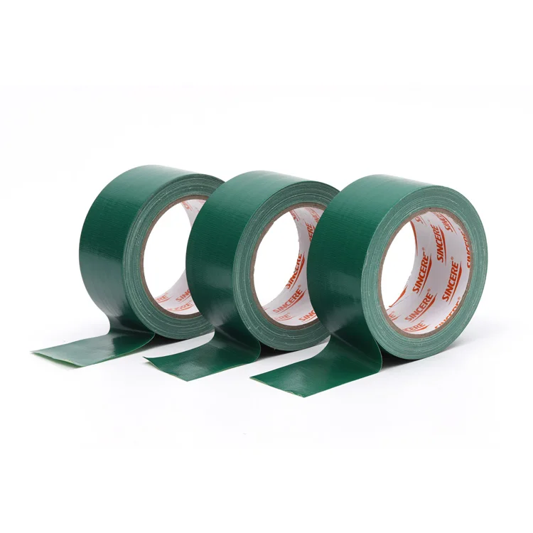 Custom Logo Eco Friendly Abrasion Resistance Air Conditioner Green Cloth Duct Gaffer Tape