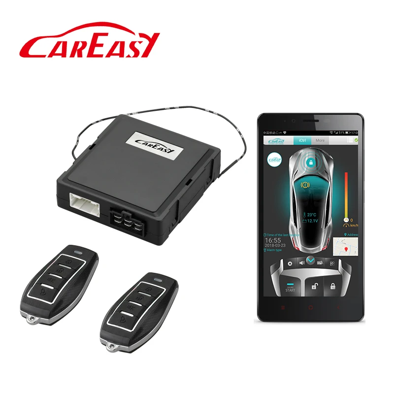 GPS/GSM/GPRS приложение для смартфона Автомобильная сигнализация с дистанционным запуском двигателя