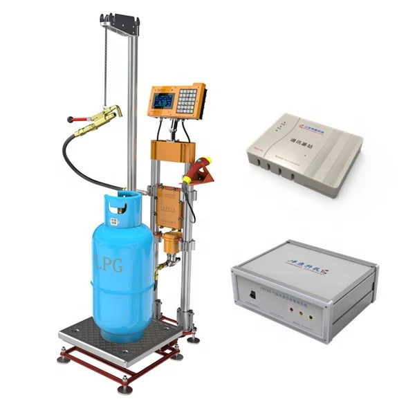 XiangKang electronic solenoid type automatic LPG propane gas filling machine for gas filling station