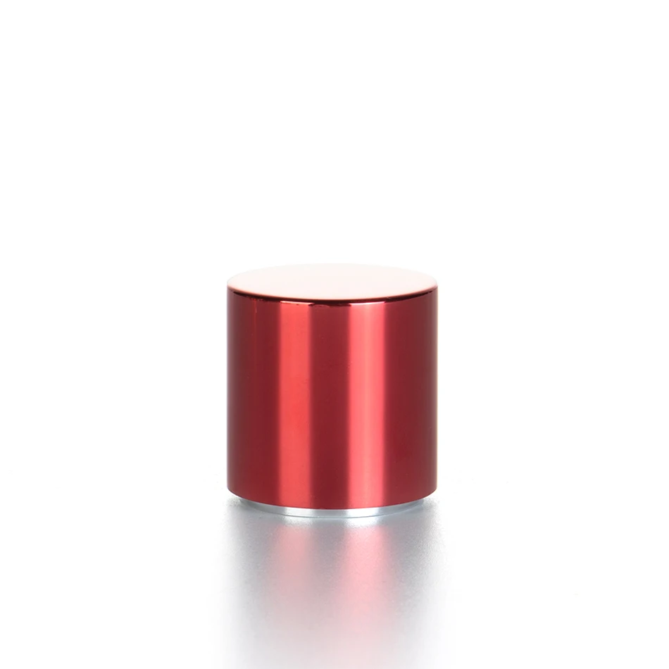 Luxury Zamac Perfume Bottle Cover Lid 15mm Gold Metal Zinc Alloy Perfume Bottle Magnetic Cap custom Logo