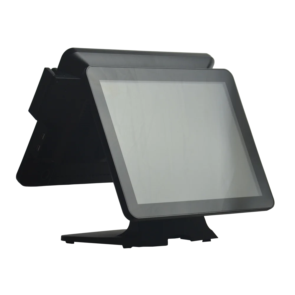 pos Cash Register 15 inch  pos system dual screen point of sale system for retail