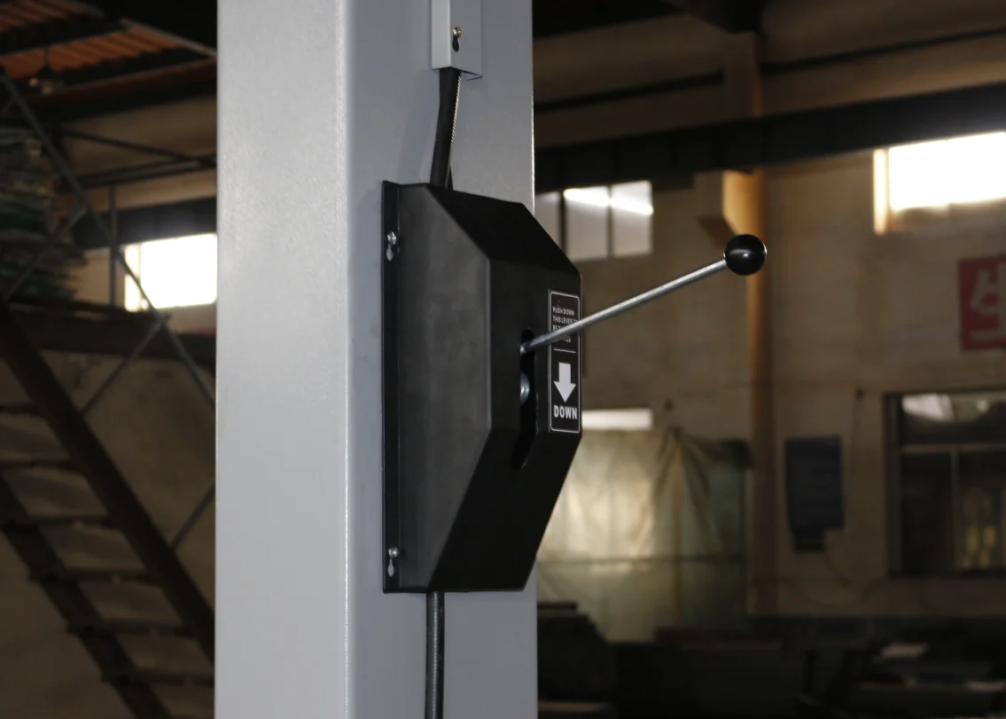 workshop equipment two post car hoist electric car lift 4.5 tons vehicle elevator