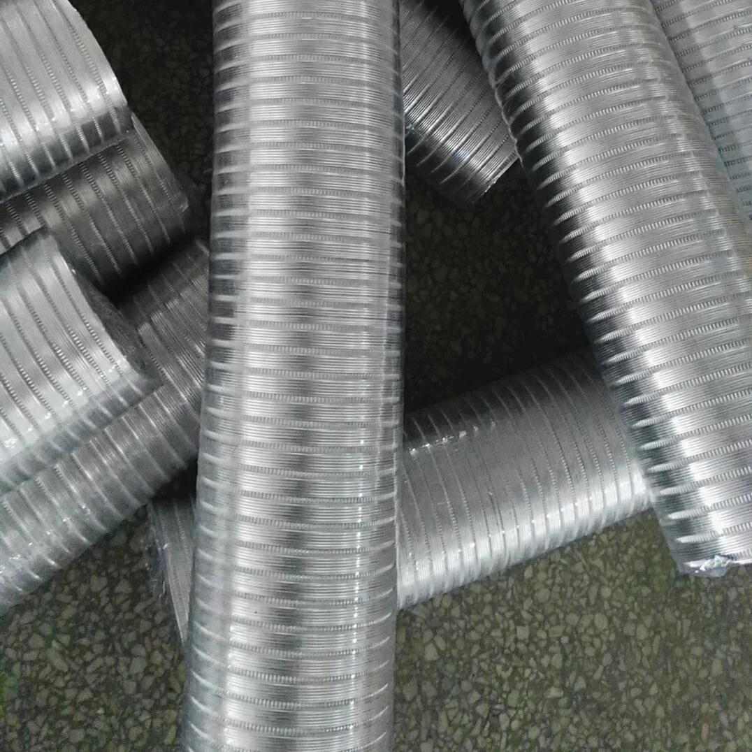 150 mm Aluminium chimney forming air ducting pipe air conditioning main duct tube semi-rigid flexible duct