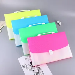 FC 13 Pockets Colorful  Multilayer Folder Plastic Expanding File Wholesale