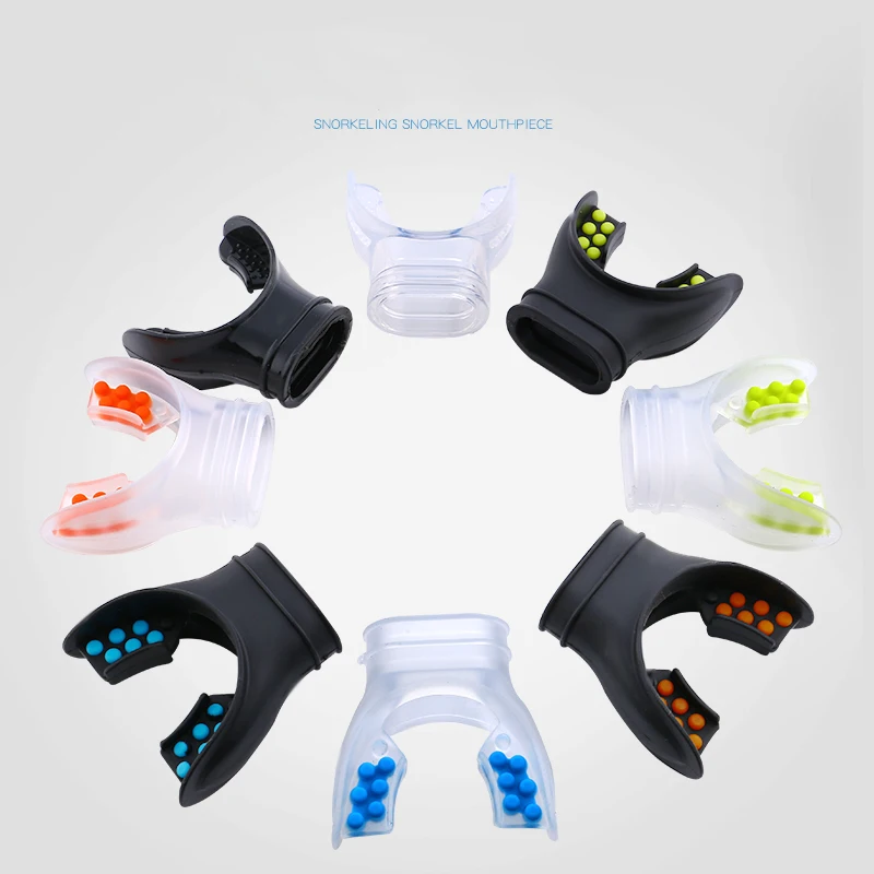 Silicone Scuba Diving Equipment Regulators Diving Mouthpiece Snorkel Mouth Piece