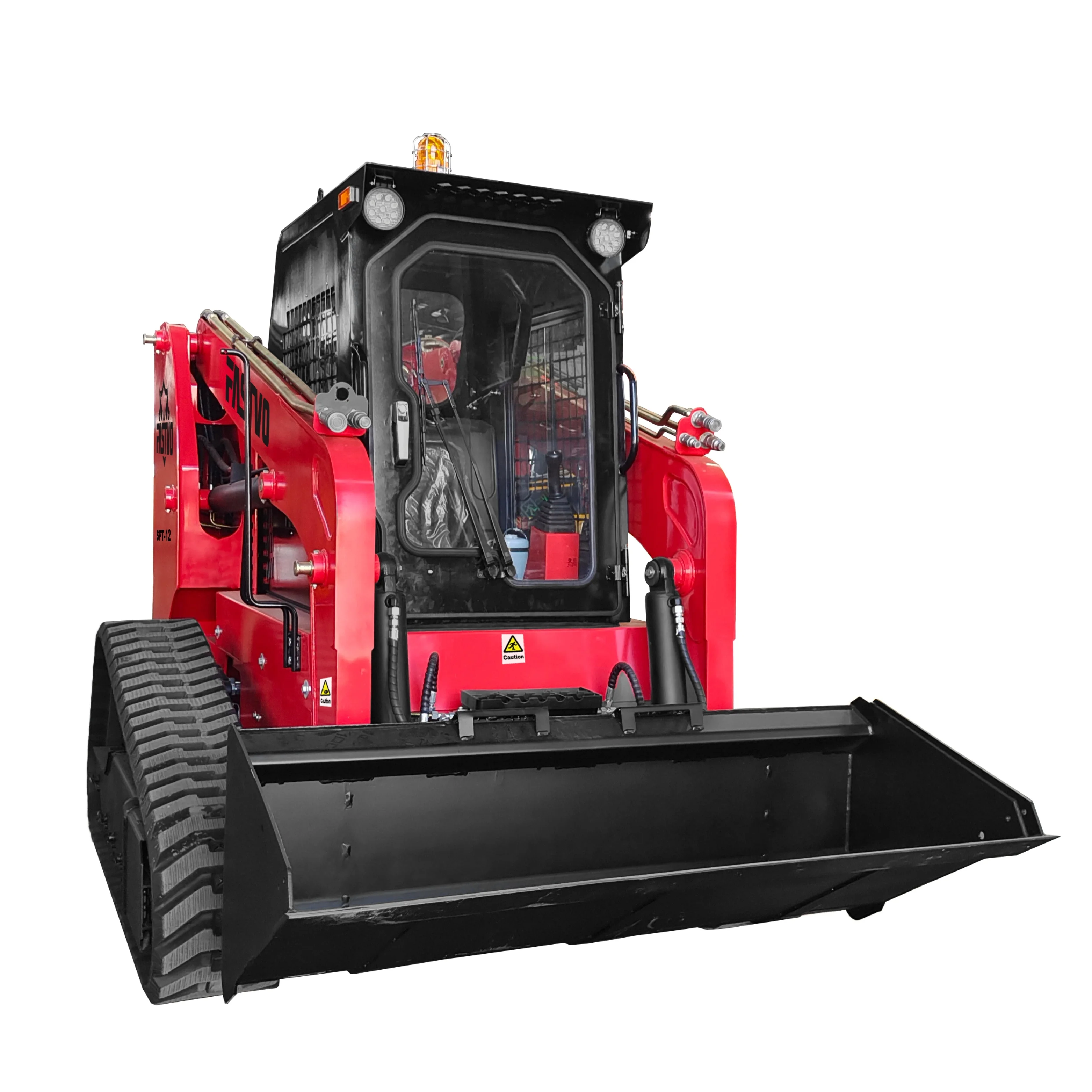 FASTVO SPT-12 Chinese Front End Loader Crawler Skid Steer Track Loader for Sale