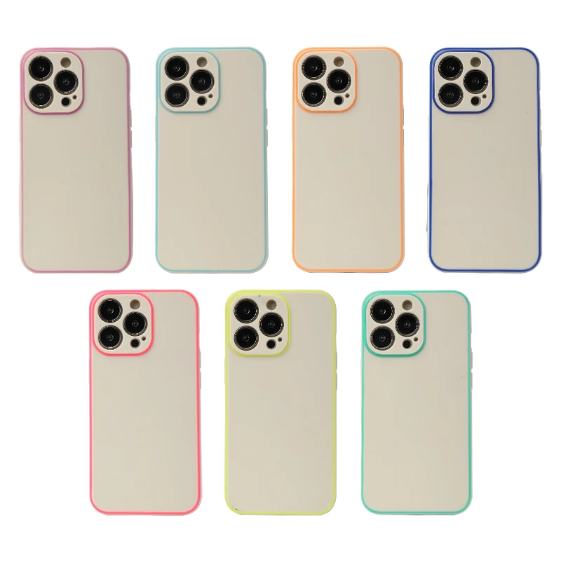 For iphone 12 13 14 pro max luminous injection molding TPU mobile phone case back cover accesorios para celulares