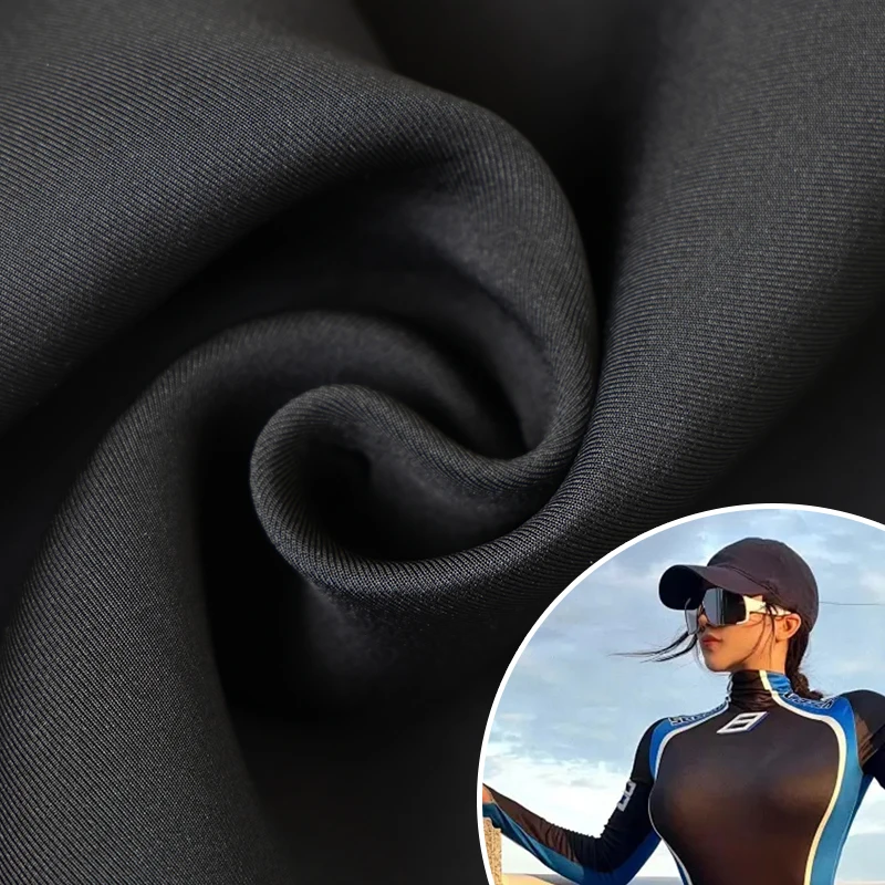 Circular Knit 4 Way Stretch Scuba Fabric 4 Spandex Driving Suit Racing Suit Wetsuit Fabric Polyester Spandex Fabric 4way Stretch
