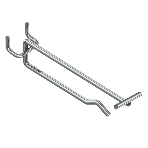 Manufacturer Single Wire Pegboard Hook Iron Material for Store Retail Display
