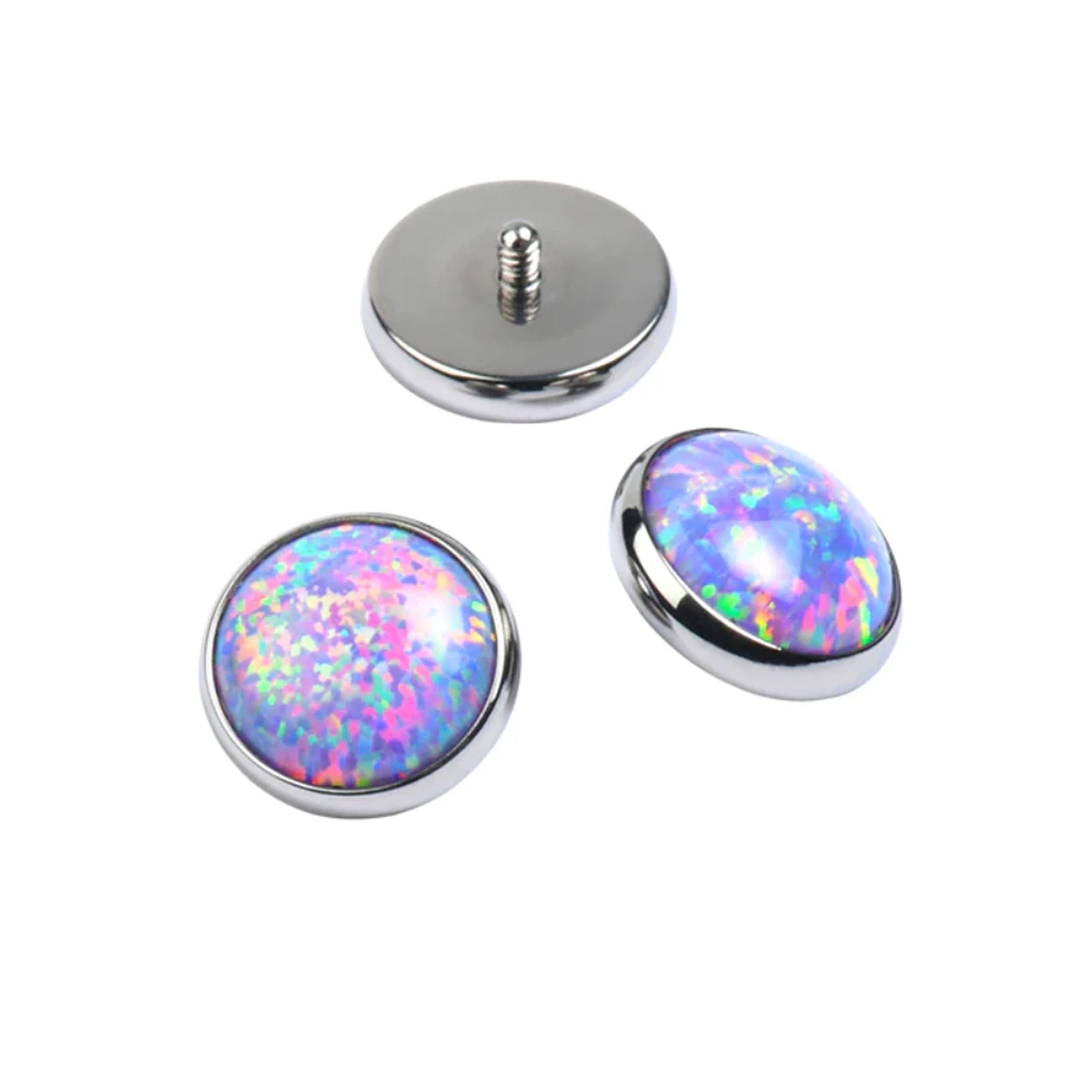 Calendo Jewelry Medical Grade  ASTM  F136 Titanium  Internally Threaded End  Piercing  Daith  Conch Earring Top